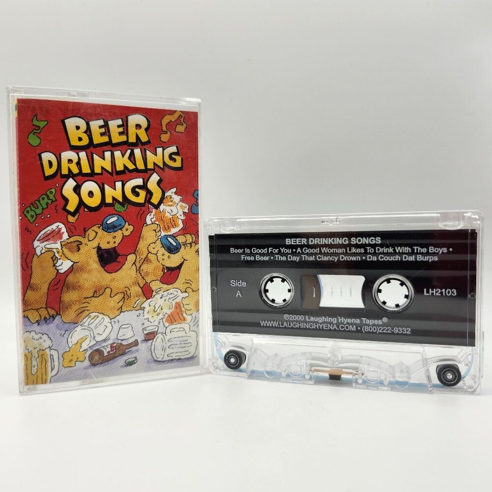 Beer Drinking Songs Cassette Tape By Laughing Hyena